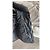 Burberry Black Label Leder-Steppweste Schwarz - Ansicht 5
