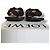 Sandali Loewe in pelle nera con anello Nero - vista 10