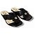 Sandali Loewe in pelle nera con anello Nero - vista 20