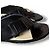 Sandali Loewe in pelle nera con anello Nero - vista 5