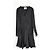 Isabel Marant Usmara Mini-Kleid aus gerafftem Krepp in Schwarz - Ansicht 2