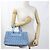 Borsa Tote Miu Miu in pelle di agnello blu - vista 7