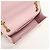 Borsa a tracolla Miu Miu in pelle di agnello rosa - vista 3