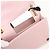 Borsa a tracolla Miu Miu in pelle di agnello rosa - vista 7