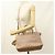 Borsa 2-Way Miu Miu in pelle di agnello rosa - vista 8