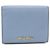 Portafoglio bi-fold Miu Miu da donna in blu