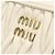 Miu Miu Ivory Schultertasche Roh - Ansicht 5