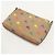 Borsa a pochette Burberry in pelle marrone - vista 2