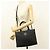 Borsa Tote Miu Miu in pelle nera Nero - vista 8