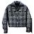 Louis Vuitton Grey Check Flannel Jacket with Crystals White