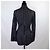 Blazer Moschino Jeans de algodón a raya diplomática Negro - vista 2