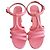 Chanel Sandali platform Parthenon in pelle di capra rosa