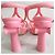 Chanel Sandali platform Parthenon in pelle di capra rosa - vista 7