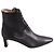Lk Bennett Betty leather ankle boots black