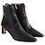 Botas Betty de cuero negras Lk Bennett Negro - vista 3