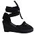 Alpargatas Isabel Marant de tela negras Talla 38 Negro