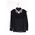 Autre Marque Camicia Saint Laurent in cotone nero - vista 3
