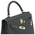 Hermès Borsa HERMES Kelly 25 in Pelle Verde - 103894 - vista 7