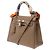 Hermès Borsa HERMES Kelly 25 in Pelle Étoupe - 103914 Taupe - vista 5