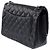 Borsa CHANEL Timeless/Classique in Pelle Nera - 103637 Nero - vista 6