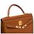 Hermès Borsa HERMES Kelly 32 in Pelle Dorata - 103915 D'oro - vista 6