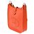 Hermès Borsa HERMES Mini Evelyne in Pelle Arancione - 103912 - vista 5