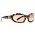MIU MIU - Occhiali da sole Miu Miu in acetato e tartarugato marrone