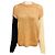 Alanui Strickpullover mit Fransen Tan / Beige / Black Kamel