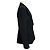 Barbara Bui Navy Blue Ribbed One Button Wool Blazer - view 2