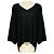 Brunello Cucinelli High Low Pullover aus Kaschmir- und Seidenstrick mit schwarzen Pailletten