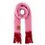 Loewe Wollschal rosa mit roten Fransen Pink - Ansicht 10