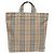 Borsa Tote Burberry Vintage Check 2-Way Archive Beige - vista 2
