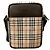 Burberry Nova Check Schultertasche aus Canvas und Leder Braun Beige - Ansicht 2