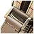 Burberry Nova Check Schultertasche aus Canvas und Leder Braun Beige - Ansicht 8