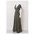 Autre Marque Jenny Yoo Collection Abito in Velluto Grigio - vista 2