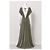 Autre Marque Jenny Yoo Collection Abito in Velluto Grigio - vista 4