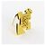 Chanel Brosche Doppel-C-Logo Gold - Ansicht 2