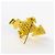 Chanel Brosche Doppel-C-Logo Gold - Ansicht 3