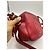 Borsa a tracolla Gucci Soho Disco in pelle rossa Rosso - vista 12