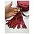 Borsa a tracolla Gucci Soho Disco in pelle rossa Rosso - vista 3
