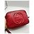 Borsa a tracolla Gucci Soho Disco in pelle rossa Rosso - vista 6