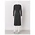 Escada Sport Anthrazitfarbenes Viskosemischung Kleid Anthrazitgrau - Ansicht 4