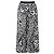 Eres Pantalones wide-leg de seda blanco y negro