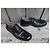 Hugo Boss Niagara Scarpe in Pelle Verniciata Nera Nero - vista 3