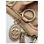 Gucci Guccissima Sukey Borsa Hobo in Pelle Beige - vista 3