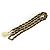 Timeless Chanel Vintage Gold Metal Black CC Medallion 1982 Kettengürtel Golden - Ansicht 7