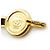 Chanel Vintage Gold Metal CC 31 Rue Cambon Medaillon Kettenbelt Golden - Ansicht 5