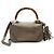 Bamboo Gucci Borsa 2way con manico superiore, pelle metallizzata bronzo e nuovo nappa in bambù Metallico - vista 3