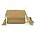 Chanel Vintage Beige CC gesteppte Leder Camera Bag mit Quaste und Taschenklappe