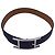 Hermès Bracciale Behapi Double Tour in pelle marrone scuro e hardware argentato Hermes - vista 4
